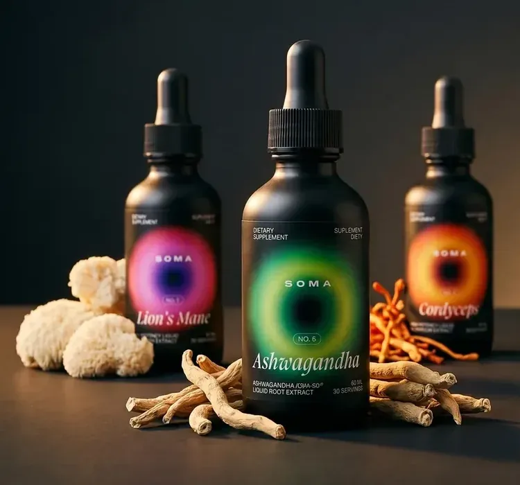 Adaptogeny SOMA: Cordyceps, Chaga, Reishi