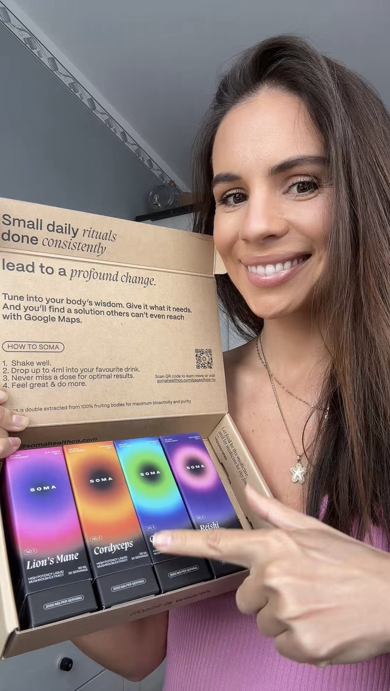 Packaging i unboxing SOMA
